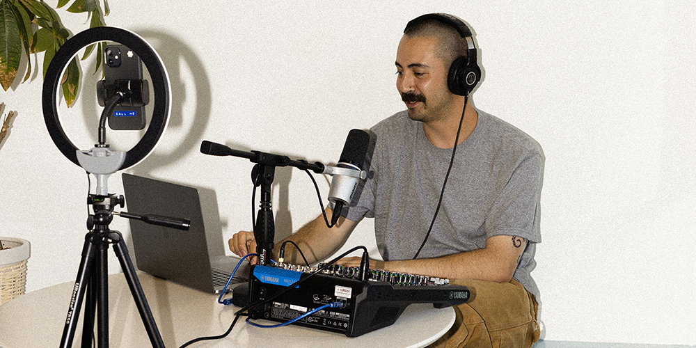 how to improve audio quality of recording video podcast